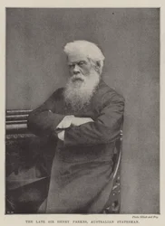 The late Sir Henry Parkes, Australian Statesman