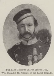 Trumpet-Major Henry Joy, who sounded the Charge of the Light Brigade