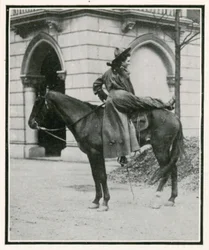 The Opening of the Golden West Exhibition at Earls Court: Women Riders at the Wild West