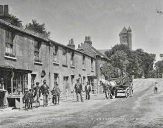 Tottenham Lane, Hornsey: front elevations, 1893