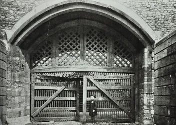 Tower of London: Traitors Gate, 1890