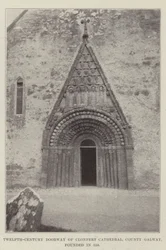 Twelfth-Century Doorway of Clonfert Cathedral, County Galway, Founded in 558