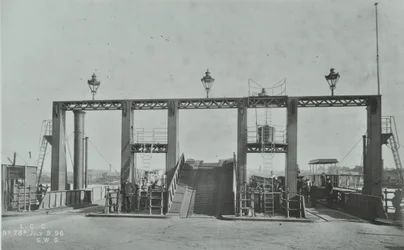 View of Woolwich Ferry, 1896