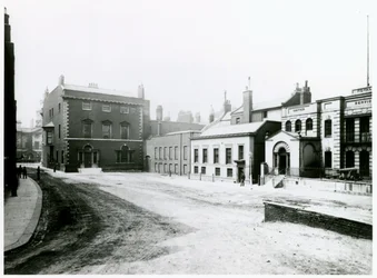 Whitehall Court or Yard, Vanbrugh House, demolished 1898