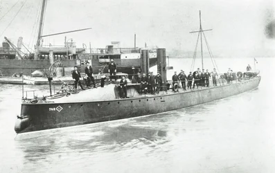 Yarrow and Company Shipbuilding Works, Isle of Dogs, Torpedo Boat No. 80, London, 1887