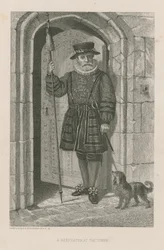 A Beefeater at the Tower