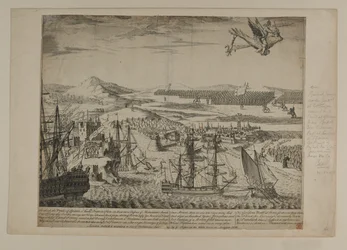 A Caricature of the War of the Austrian Succession, published by G. Foster, London, 1743