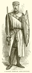 A Knight Templar, 10th Century