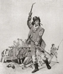 A London fireman in the 1790
