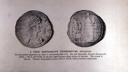 A Paris Contorniate Representing Apuleius (c.124-170 AD)