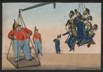 A Son of Mars against Seven Hussars