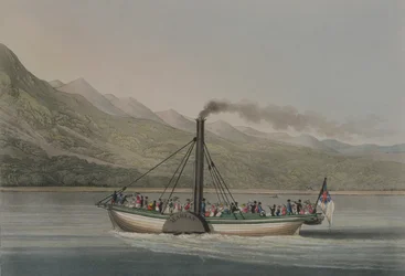 A Trip up Loch Lomond, engraved by G. Hunt, c.1830s