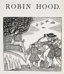 A True Tale of Robin Hood (illustration)