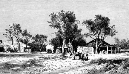 A Village on the Darling Downs, Queensland, Australia, from 