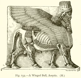 A Winged Bull, Assyria
