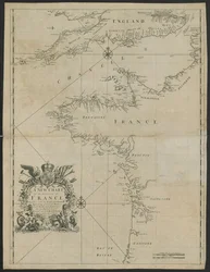 A new Chart of the Sea Coasts of France, together with the English Channel