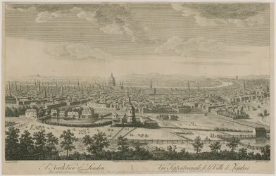 North View of London from Pentonville Hill