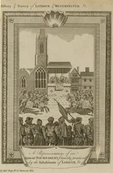 A Representation of an Ancient Tournament in London