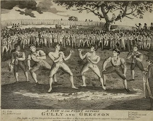 A View of the Fight between Gully and Gregson