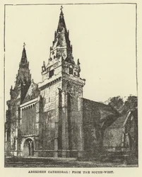 Aberdeen Cathedral, from the South West