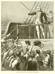 Admiral Duncan Addressing his Crew