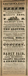 Advert for a Fete to Take Place at the Queens Arms, Kilburn Gate, London