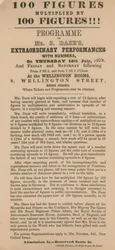Advert for an Appearance by Mr Zacharias Dase