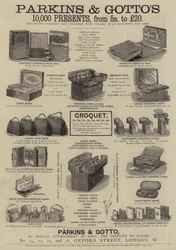 Advertisement, Parkins and Gotto