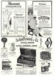 Advertising spread from The Sphere