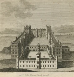 Aerial view of Chelsea College
