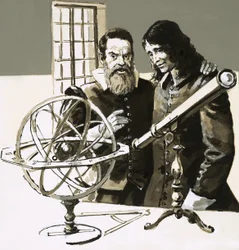 After many difficulties, John Milton finally managed to meet Galileo