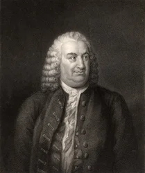 Albert de Haller, Engraved by W. Holl, from 