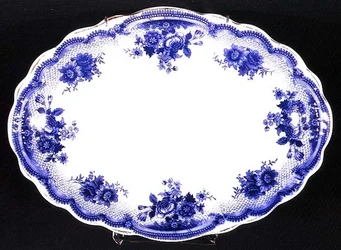 Albertoli Pattern Staffordshire Plate
