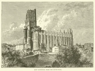 Albi Cathedral from the South-West