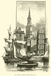 All Saints Church, from the Quay