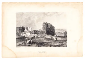 An Engraving of London from Highgate, Circa 1800