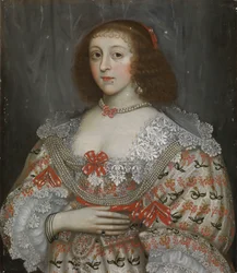 An Unidentified Young Lady of the Time of Charles I, c.1635