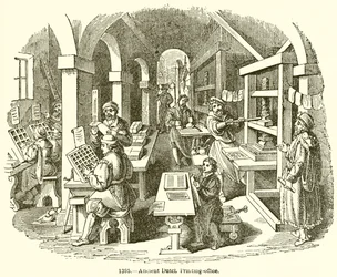 Ancient Dutch Printing-Office