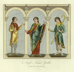 Anglo-Norman youths of the 11th Century