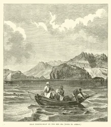 Arab Fishing-Boat on the Red Sea, Bahr el Ahmar