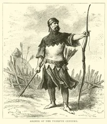 Archer of the twelfth century