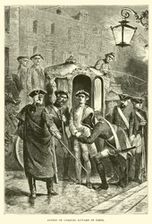 Arrest of Charles Edward in Paris