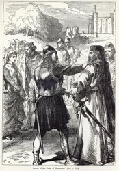 Arrest of the Duke of Gloucester, illustration from 
