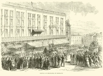 Arrival of Delegates at Bordeaux, December 1870