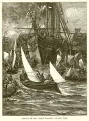 Arrival of the Great Western at New York