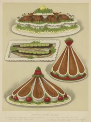 Artistic Supper Dishes