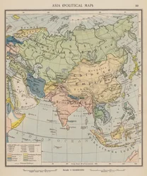 Asia, Political Map