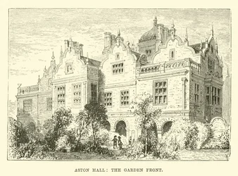 Aston Hall, the Garden Front