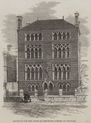 Asylum for the Blind at Brighton, opened on Tuesday
