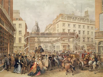 At the Bottom of Ludgate Hill, London